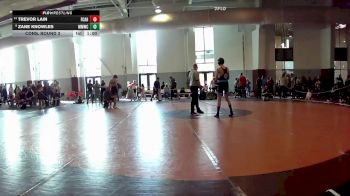 138 lbs Cons. Round 3 - Trevor Lain, FCA Hurricanes vs Zane Knowles, Midlothian Miners Wrestling Club