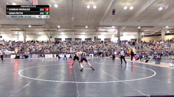 A 175 lbs Quarterfinal - Conrad Morales, Cocke Co. High School vs John Pettis, Station Camp High School