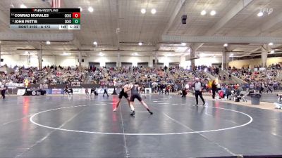 A 175 lbs Quarterfinal - Conrad Morales, Cocke Co. High School vs John Pettis, Station Camp High School
