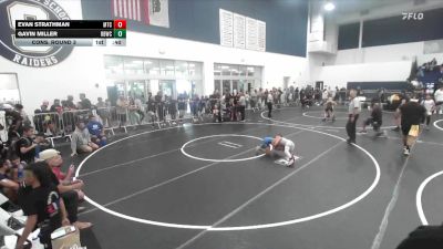 74 lbs Cons. Round 3 - Evan Strathman, Mantanona Training Center vs Gavin Miller, Rancho Bernardo Wrestling Club