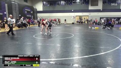 JV-17 lbs Round 2 - Riley James, Southeast Polk vs Neele Schuler, Cedar Falls
