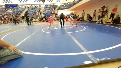 75-80 lbs Rr Rnd 3 - Bristol White, Spartan Wrestling Fort Smith vs Sophia Whitenack, Tiger Trained Wrestling