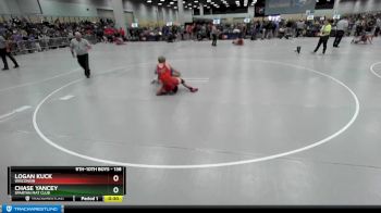 138 lbs Cons. Round 3 - Chase Yancey, Spartan Mat Club vs Logan Kuck, Wisconsin