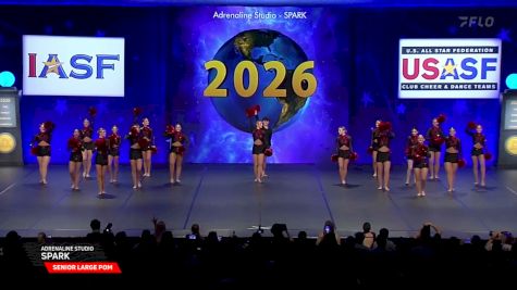 Adrenaline Studio - SPARK [2026 Senior Large Pom Finals] 2026 The Dance Worlds