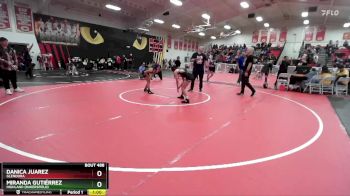 105 lbs Cons. Round 2 - Miranda Gutiérrez, Highland (Bakersfield) vs Danica Juarez, Glendora