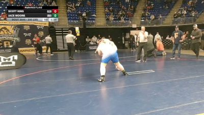 200 lbs Round Of 16 - Scott King, Glendale vs Jace Moore, Union City