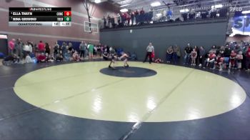 73 lbs Quarterfinal - Nina Grishko, Team Real Life Wrestling vs Ella Thayn, Challis Blackheart Wrestling Club