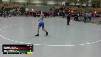 110 lbs Cons. Round 4 - Brooks Morris, Blackman Wrestling Club vs Jake Chiariello, Brentwood Wrestling Club