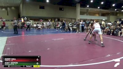 165 lbs Round 1 (6 Team) - Avery Hall, TNWA #2 vs Kody Sigmon, Assassins Blue