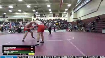 220 lbs Round 3 - Cohen Reffer, Algona vs Ethan Manders, Dubuque Senior