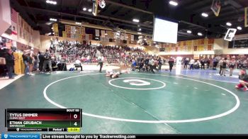 145 lbs Champ. Round 1 - Tytus Dimmer, Clovis West vs Ethan Grubach, Birmingham