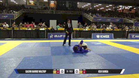 Koji Ganga vs Calvin Harris Waltrip 2026 Pan Kids Jiu-Jitsu IBJJF Championship
