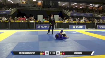 Koji Ganga vs Calvin Harris Waltrip 2026 Pan Kids Jiu-Jitsu IBJJF Championship