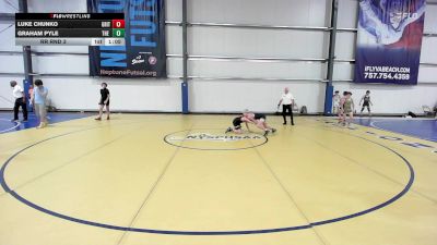 90 lbs Rr Rnd 3 - Luke Chunko, Grit Mat Club Blue vs Graham Pyle, The Fort Hammers