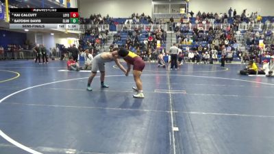 215 lbs Semifinal - Kai Calcutt, Loyola Academy-IL vs Satoshi Davis, Slam Academy-NV