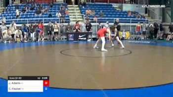 126 lbs Cons 32 #2 - Jacob Adams, Arkansas vs Cian Fischer, Wisconsin