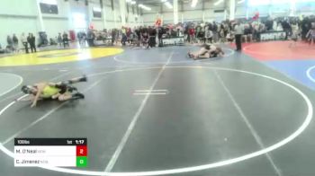 106 lbs Semifinal - Maddox O'Neal, Iron Squad WC vs Chase Jimenez, New Mexico