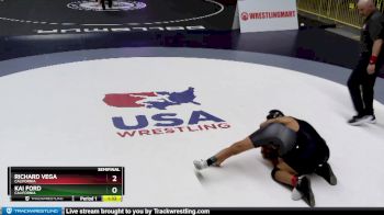 170 lbs Semifinal - Kai Ford, California vs Richard Vega, California