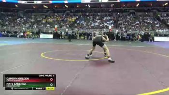 Cons. Round 2 - Camdyn Golden, Lincoln Northeast vs Nate Sanchez, Creighton Prep