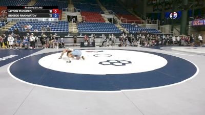 126 lbs Cons. Rd Of 64 - Jayden Tuquero, Wisconsin vs Behzod Rakhmatov, Texas