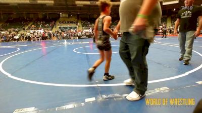 80 lbs Round Of 64 - Evan Restivo, M2 Training Center vs Joel Pelen, Golden Backs MRTC