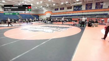 133 lbs Quarterfinal - Jude Robson, Roanoke vs Ty Daugherty, John Carroll University