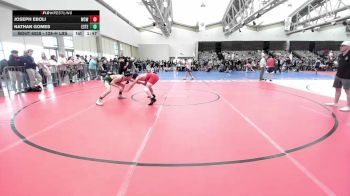 128-H lbs Quarterfinal - Joseph Eboli, Westwood vs Nathan Gomes, Estebuilt WC