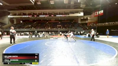 144 lbs Cons. Round 5 - Ryland Smith, Folsom vs Paul Johnson, Elk Grove