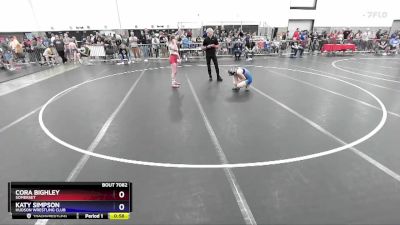 102 lbs Round 3 - Cora Bighley, Somerset vs Katy Simpson, Hudson Wrestling Club