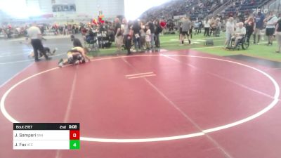 144 lbs Consi Of 8 #1 - Joseph W Samperi, San Clemente vs Jared Fox, Atc