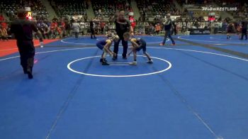 70 lbs 5th Place - Carson McSparrin, Standfast vs Braylon Peters, Sebolt