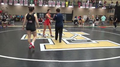 135 lbs Cons. Semis - Carly Manternach, Dubuque Wrestling Club vs Magan Blades, Iowa