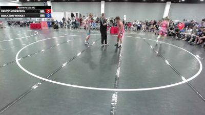157 lbs Bryce Morrison, Team Michigan - Blue vs Braxton Winkey, Iowa