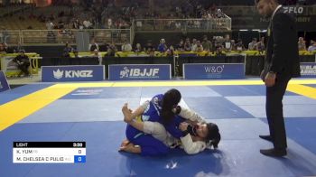 KRISTY YUM vs MEG CHELSEA C PULIDO 2024 Pan Kids Jiu-Jitsu IBJJF Championship