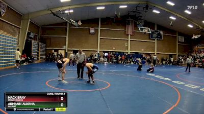 165 lbs Cons. Round 3 - Armann Alkrha, Valiant vs Mack Bray, Snow College