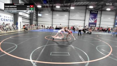 120 lbs Rr Rnd 1 - Tyler KEPPLEY, 10th Planet Red vs Luke Hamilton, Beach Boyz Wrestling Club