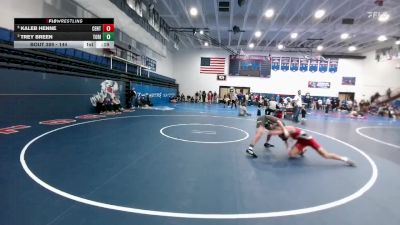 144 lbs Cons. Round 4 - Kaleb Henne, Central vs Trey Breen, Tongue River
