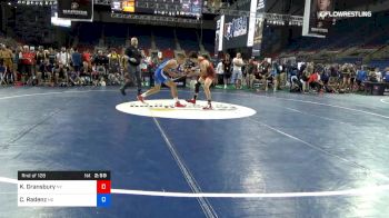 132 lbs Rnd Of 128 - Kaden Gransbury, New York vs Clay Radenz, North Dakota