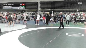 111 lbs Quarterfinal - Travis Pritzlaff, Edge Wrestling - MSC vs Paris Turner, Rabbit Wrestling Club - MSC