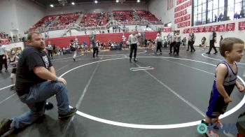 37 lbs Round Of 16 - Colin Hunt, Standfast vs Easton Civitts, Harrah Little League Wrestling