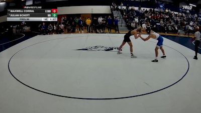 174 lbs Prelim - Julian Schott, Marymount vs Maxwell Corral, Merchant Marine