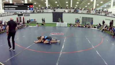 115 lbs Thea Hannon, South Carolina vs Caitlyn Kendall, Oregon