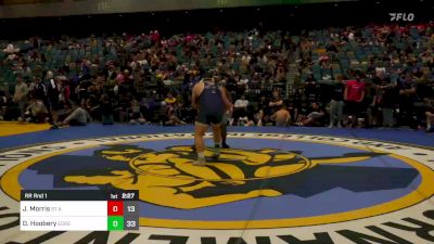 285 lbs Rr Rnd 1 - Jeremiah Morris, St Ambrose vs Darrian Hoobery, Eastern Oregon University