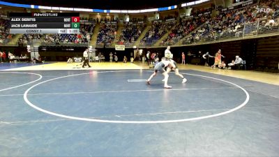 124 lbs Consy 1 - Alex Deritis, North Schuylkill vs Jacb Lamaide, North Hills