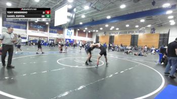 144 lbs Cons. Round 2 - Tony Membreno, Laguna Hills vs Daniel Espitia, South Hills Hs