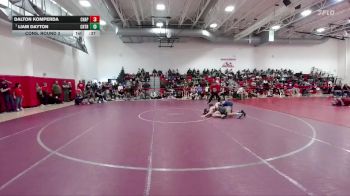 144 lbs Cons. Round 3 - Dalton Komperda, Chaparral vs Liam Dayton, Cherokee Trail