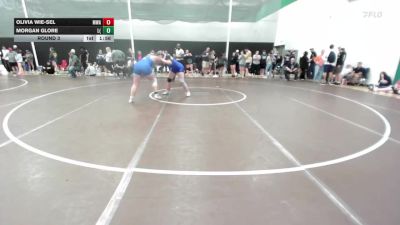 190 lbs Round 3 - Morgan Glore, Liberty (Wentzville) vs Olivia Wie-Sel, MWC Wrestling Academy