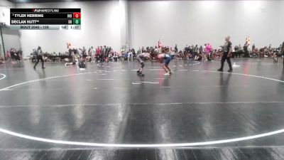 129 lbs Quarterfinal - Tyler Herring, Individual vs Declan Hutt**, Dayton Bandits