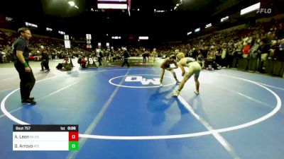 138 lbs Consi Of 16 #1 - Arnulfo Leon, Golden Valley (CS) vs David Arroyo, Reedley (CS)