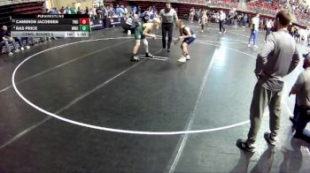 120 lbs Cons. Round 5 - Cameron Jacobsen, York Wrestling Club vs Ras Price, Westside Wrestling Club